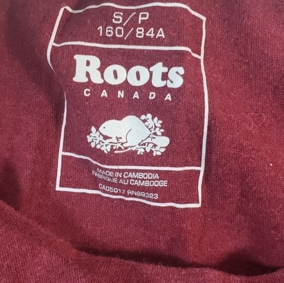 ROOTS Red "Crazy Canuck" T-Shirt - Picture 7 of 7